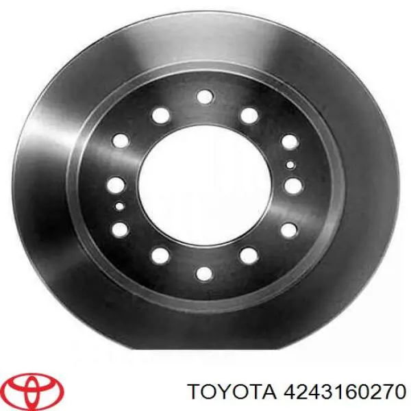 Задні дискові гальма Toyota 4243160270 ціна, від 49.99 USD