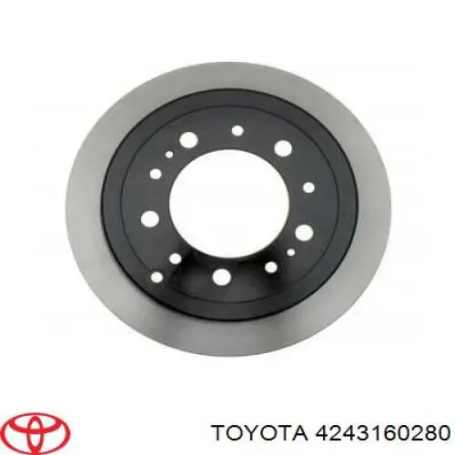 Купити 4243160280 Toyota Диск заднього гальма