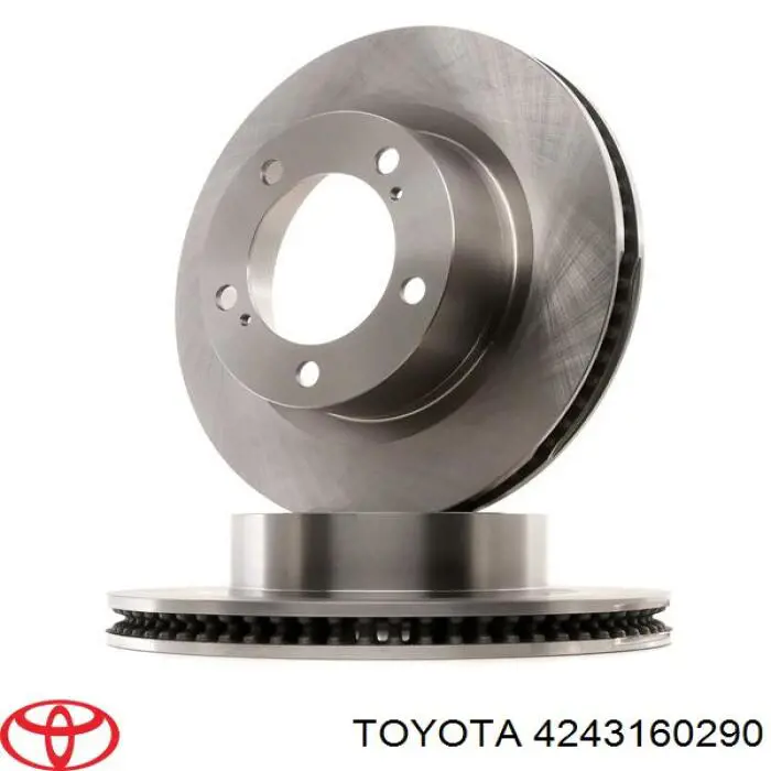 Задні дискові гальма Toyota 4243160290 ціна, від 104.57 USD