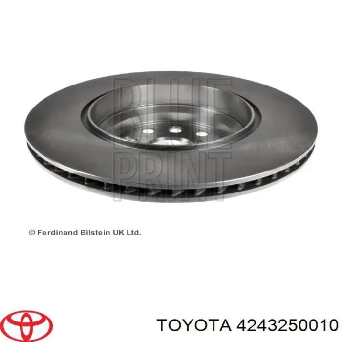 Гальмівні диски 4243250010 Toyota
