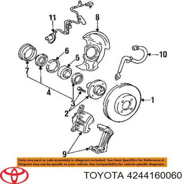  Toyota 4244160060 ціна, від 14.48 USD