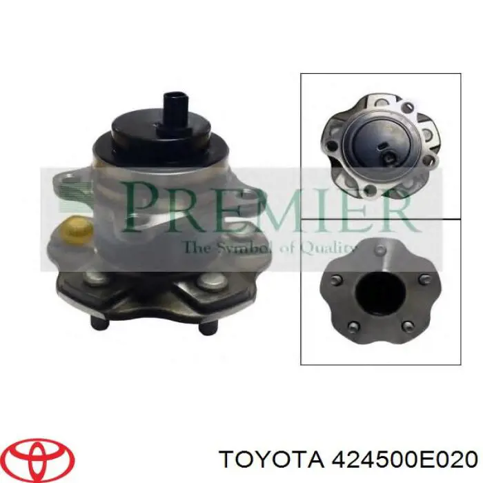 424500E020 Toyota Маточина задня