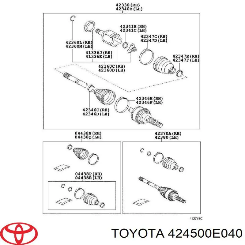 Купити 3DACF033F4CS Koyo Маточина задня права