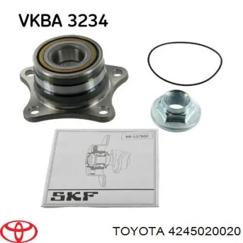 Маточини задніх коліс Toyota 4245020020 ціна, від 76.80 USD