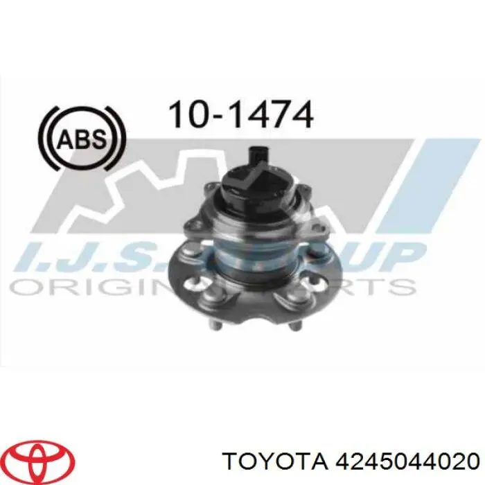 Маточини задніх коліс Toyota 4245044020 ціна, від 81.46 USD
