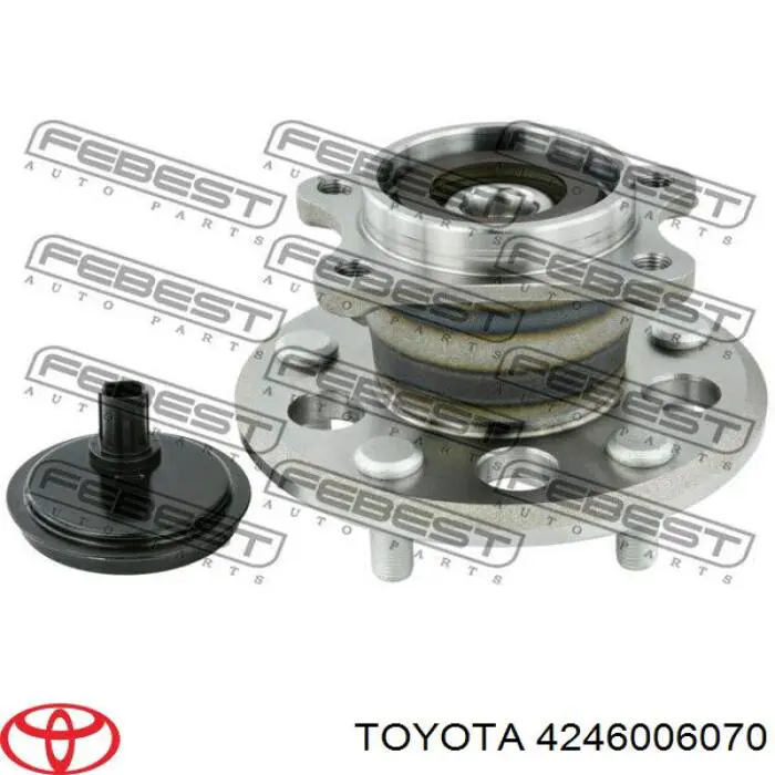 Маточина задня ліва Toyota 4246006070 ціна, від 92.96 USD