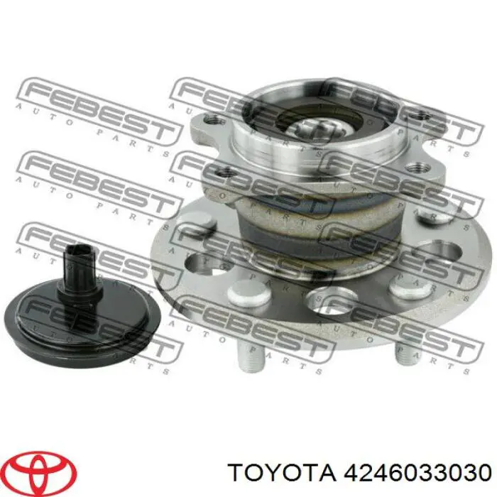 4246033030 Toyota Маточина задня ліва