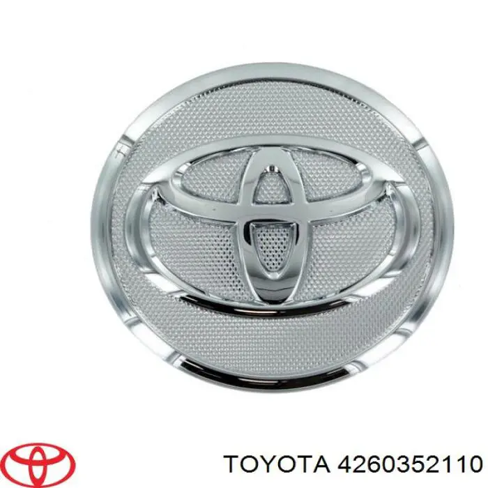 Ковпак колісного диска на Toyota Prius (ZVW30)