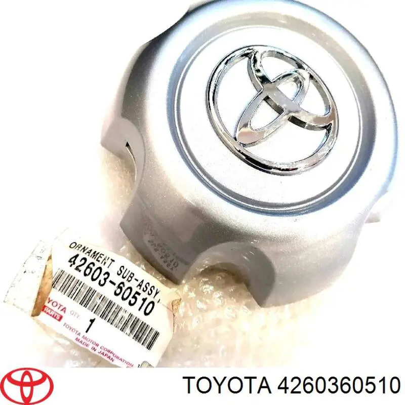 Купити 4260360510 Toyota Автомобільні ковпаки