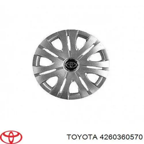 Ковпаки 4260360570 Toyota
