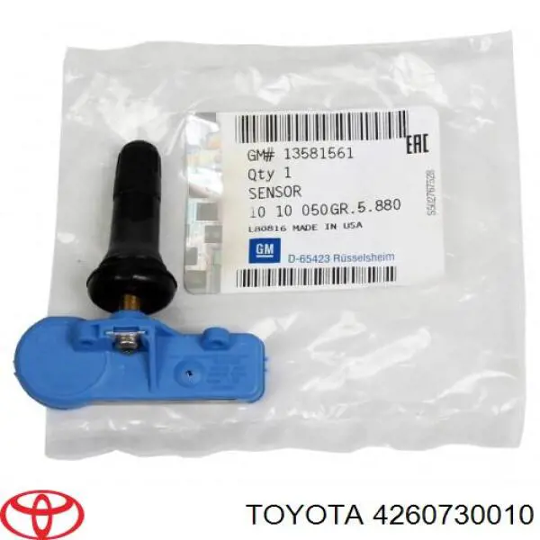 Датчик тиску в шинах 4260730010 Toyota