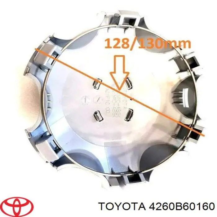 Ковпаки на диски Toyota 4260B60160 ціна, від 22.78 USD