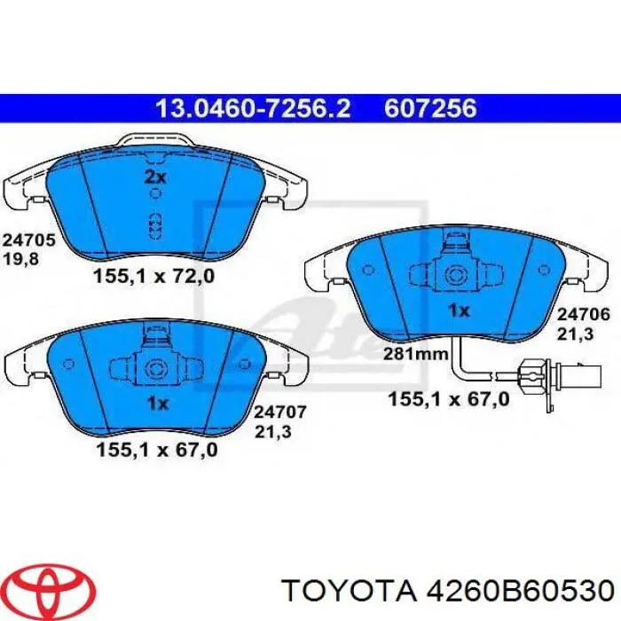  Toyota 4260B60530