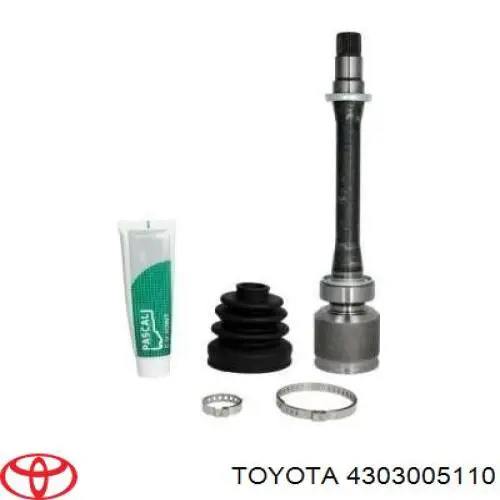 ШРКШ внутрішній, передній, правий Toyota 4303005110 ціна, від 72.49 USD