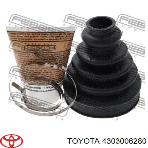 ШРКШ внутрішній, передній, правий Toyota 4303006280 ціна, від 101.59 USD