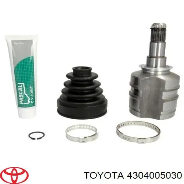 Шарнір кутових швидкостей передній лівий Toyota 4304005030 ціна, від 38.56 USD