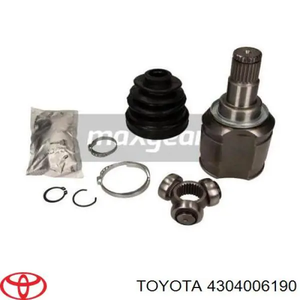 Купити 4304006190 Toyota Граната внутрішня, передня, ліва