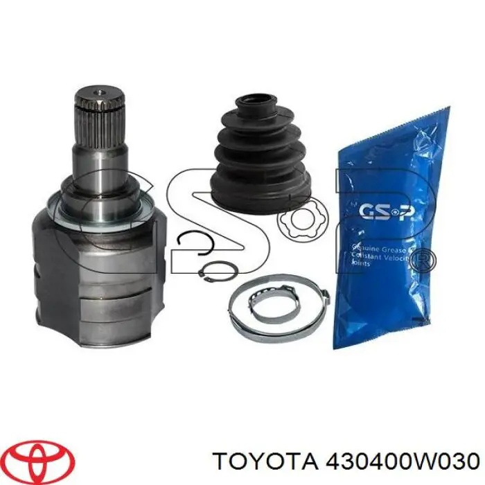 430400W030 Toyota Шарнір кутових швидкостей передній лівий