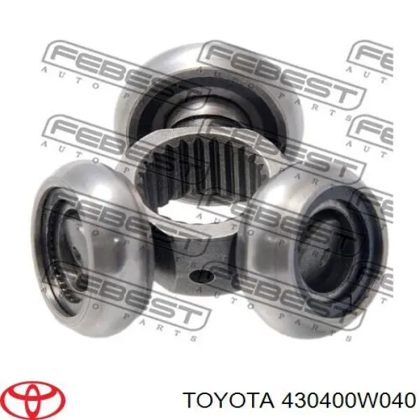 Купити 430400W040 Toyota Граната внутрішня, передня, ліва