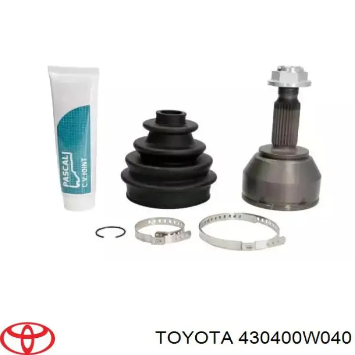 ШРКШ внутрішній, передній, лівий Toyota 430400W040 ціна, від 126.00 USD