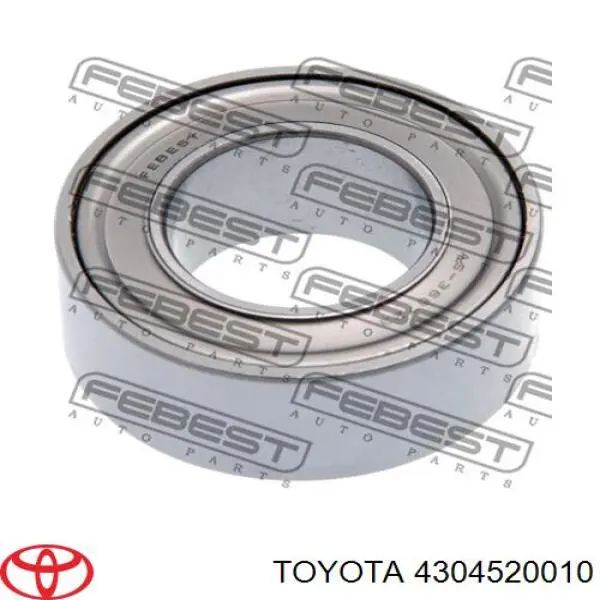 Підшипник піввісі переднього моста Toyota 4304520010 ціна, від 48.30 USD