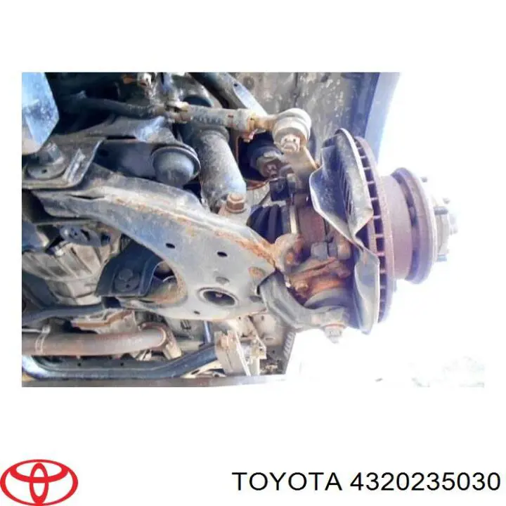 Цапфа поворотна ліва Toyota 4320235030 ціна, від 55.43 USD