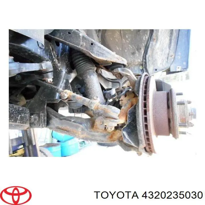 Купити 4320235030 Toyota Цапфа передня ліва