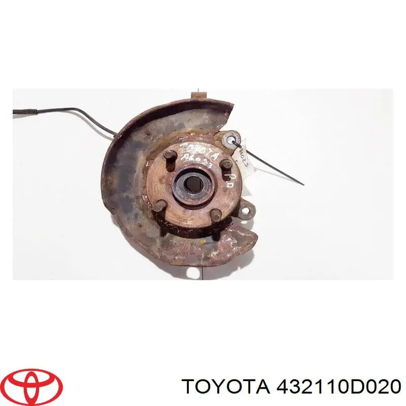 Вісь передня і поворотні кулаки Toyota 432110D020 ціна, від 126.98 USD