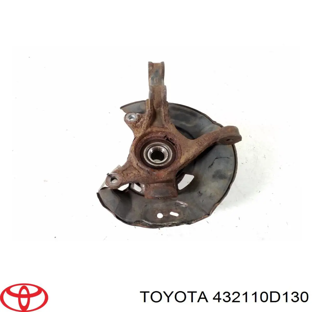 Цапфа - поворотний кулак передній, правий Toyota Yaris (Тойота Яріс)