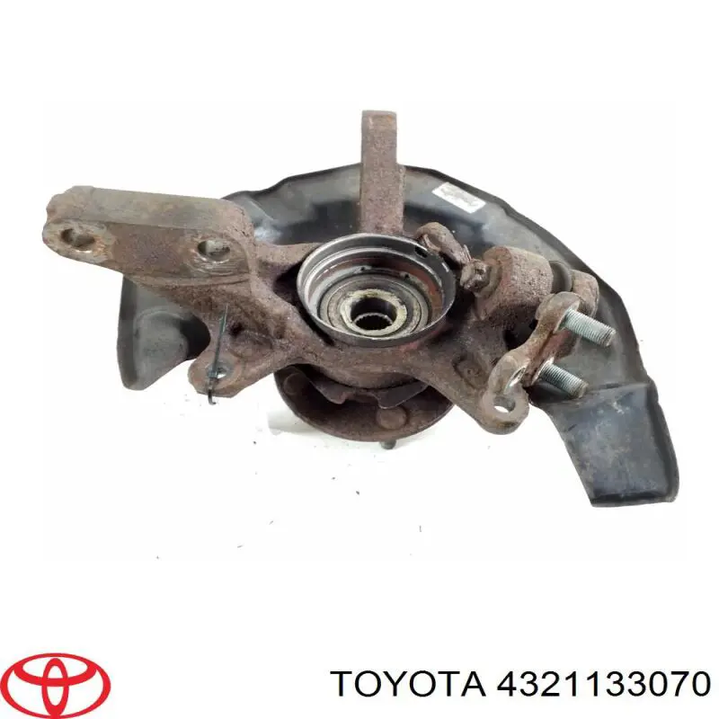 Кулак поворотний передній правий Toyota 4321133070 ціна, від 57.14 USD