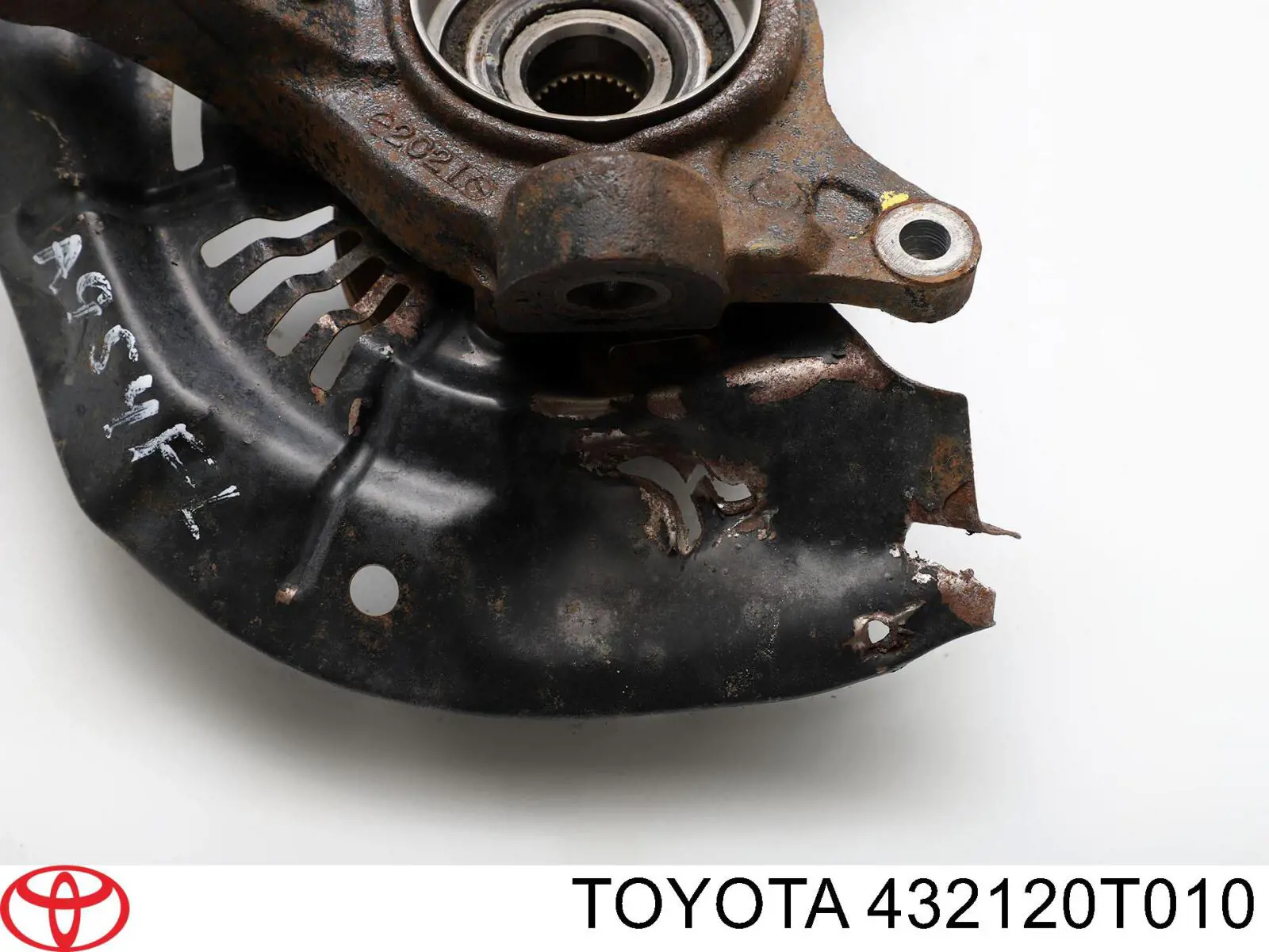 Цапфа - поворотний кулак передній, лівий 432120T010 Toyota