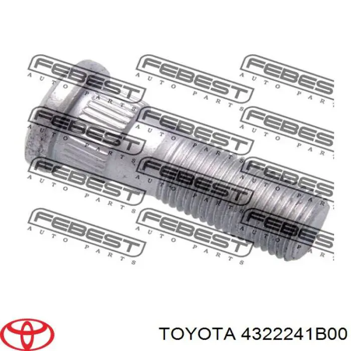 Болт маточини 4322241B00 Toyota