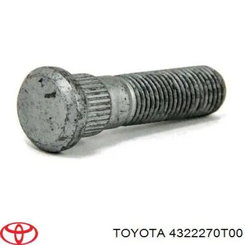 Шпилька колісна, передня 4322270T00 Toyota