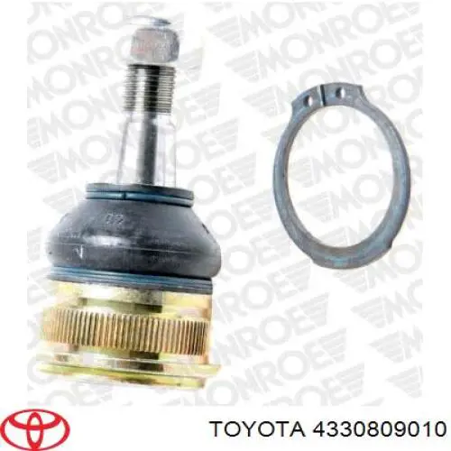 Кульова опора, нижня 4330809010 Toyota