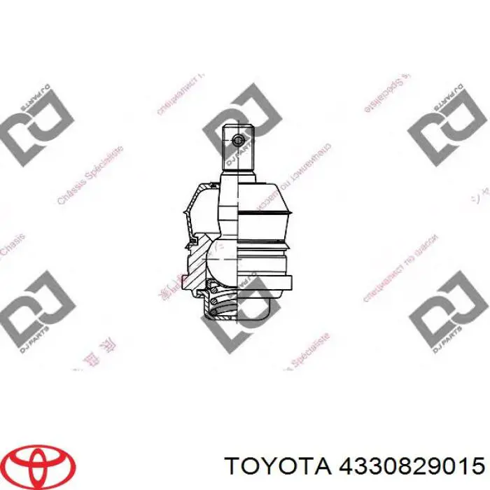 Купити SB2292 555 Кульова опора, нижня