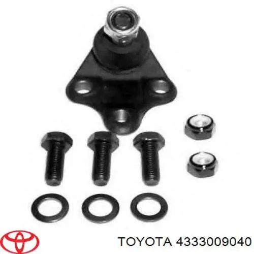 Кульова опора, нижня Toyota 4333009040 ціна, від 4.48 USD