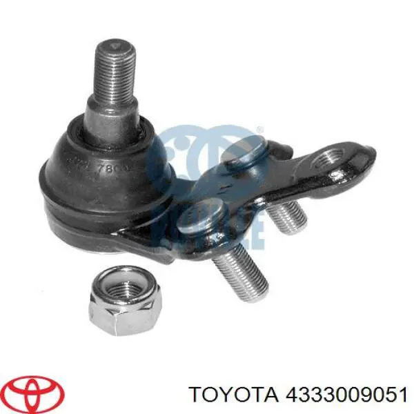 Кульова опора, нижня 4333009051 Toyota