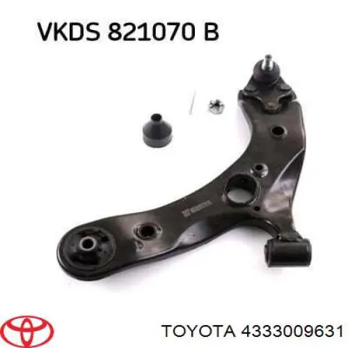Кульова опора, нижня Toyota 4333009631 ціна, від 17.52 USD