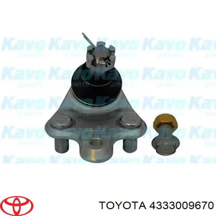 Кульова опора, нижня 4333009190 Toyota