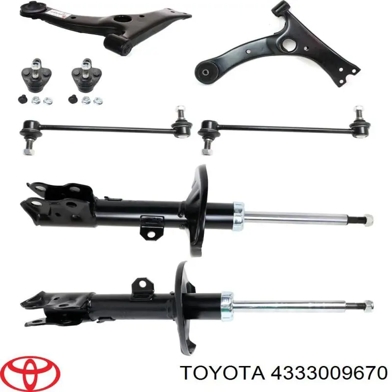 Кульова опора, нижня Toyota 4333009190