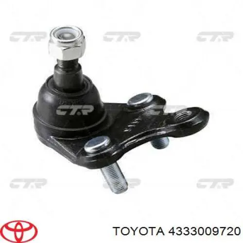 Кульова опора, нижня Toyota 4333009720 ціна, від 11.40 USD