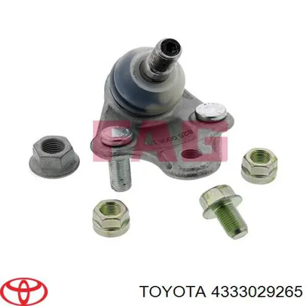 Кульова опора, нижня Toyota 4333029265 ціна, від 11.03 USD