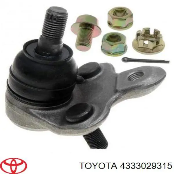 Кульова опора, нижня Toyota 4333029315 ціна, від 14.57 USD