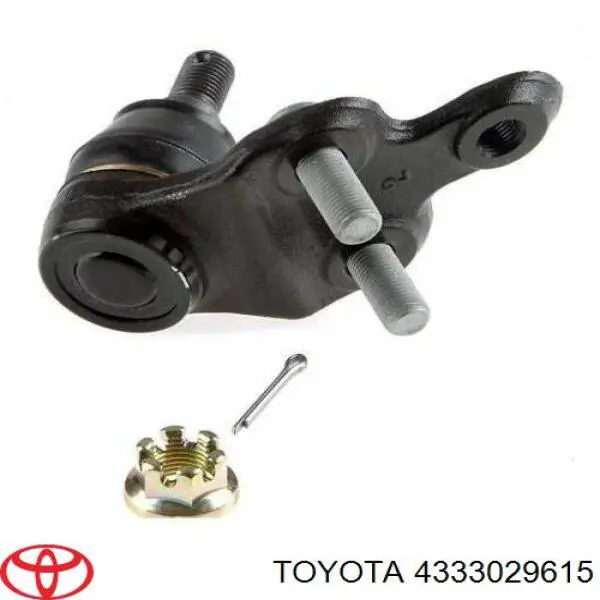 Кульова опора, нижня, права Toyota 4333029615 ціна, від 18.98 USD