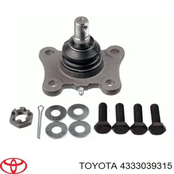 Кульова опора, нижня 4333039315 Toyota