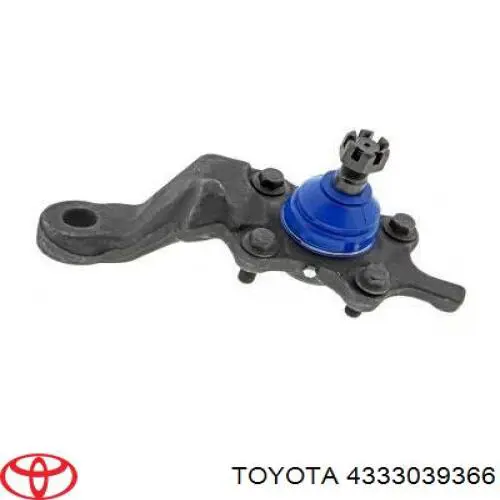 Кульова опора, нижня, права 4333039366 Toyota