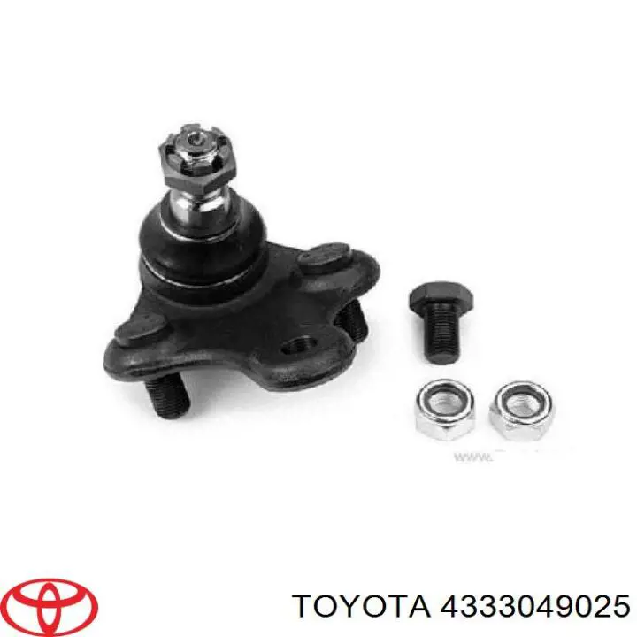Кульова опора, нижня Toyota 4333049025 ціна, від 12.69 USD