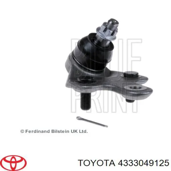 Кульова опора, нижня, права Toyota 4333049125 ціна, від 23.81 USD