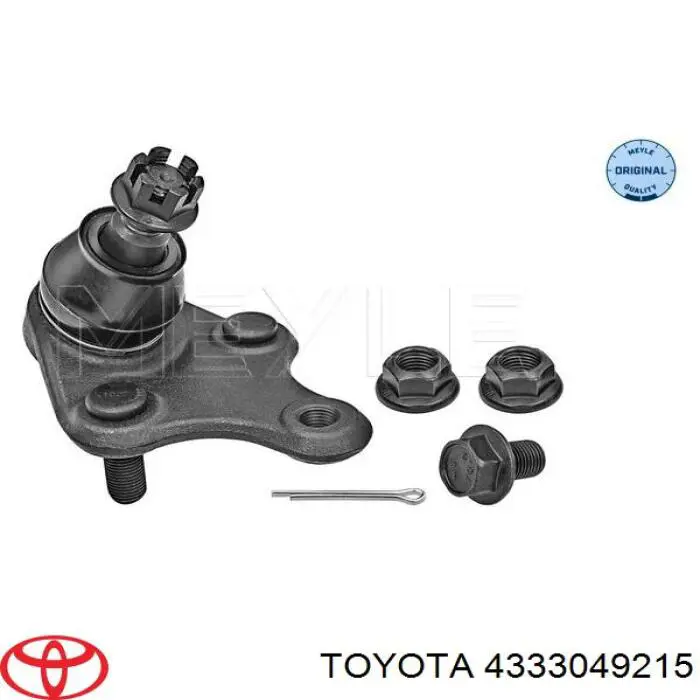 Кульова опора, нижня Toyota 4333049215 ціна, від 24.07 USD
