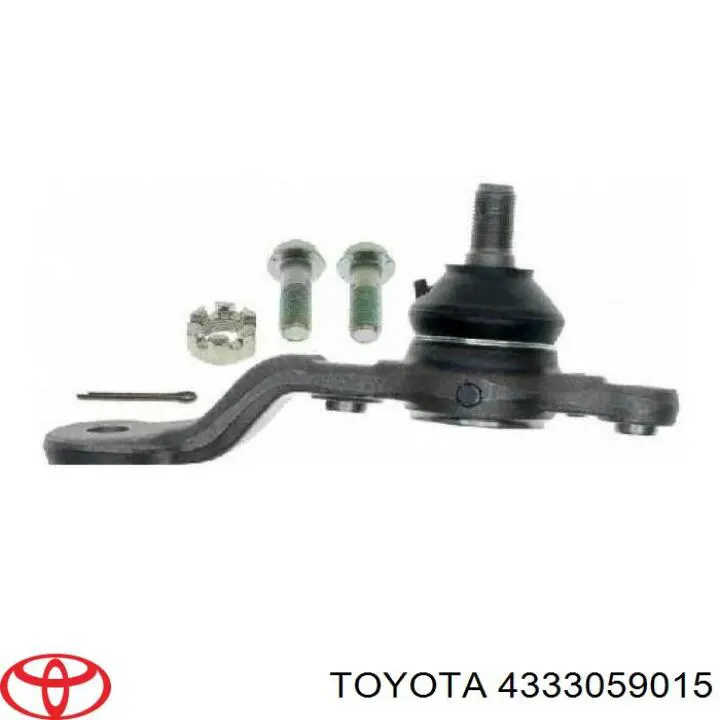 Кульова опора, нижня, права 4333059015 Toyota
